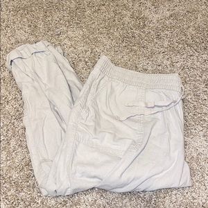 Linen Ankle Pants